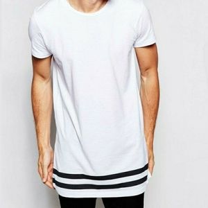 Men T-Shirt Extended Longline